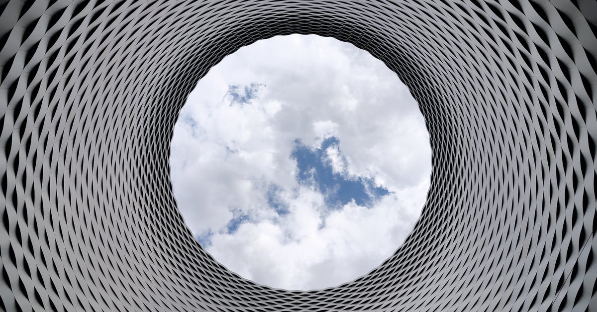 Batter not sticking to aluminum rosette - Low-angle Photography of Grey and Black Tunnel Overlooking White Cloudy and Blue Sky