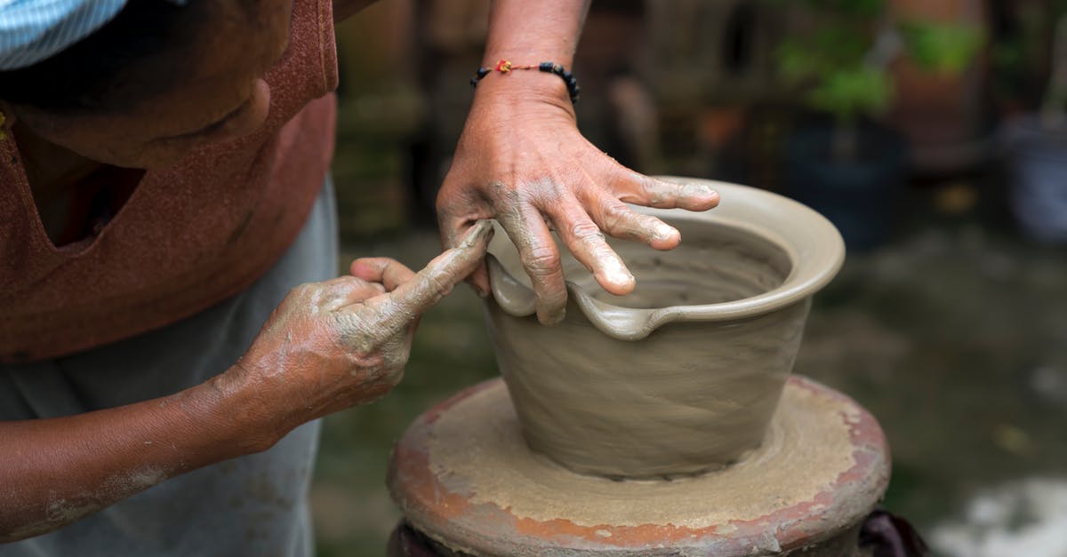 Best container for making sauerkraut - Woman Moldin Pot