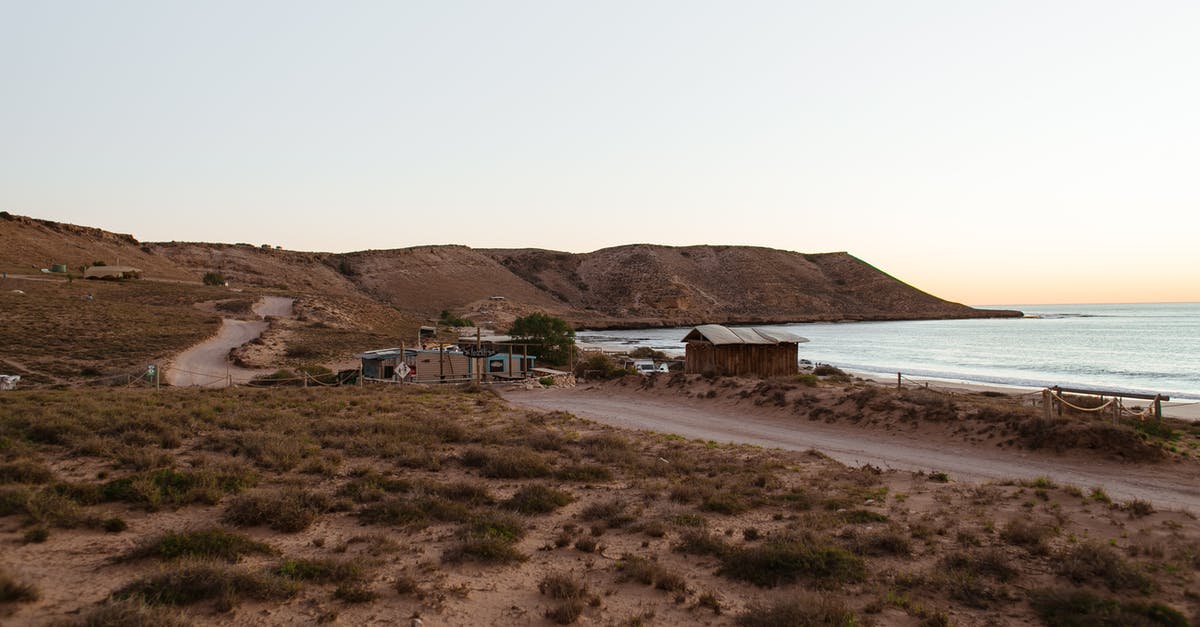 Best way to clean copper pots? - Rural road along seashore with house