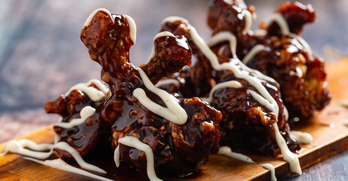 Best way to Store and Rewarm Fried Chicken - Fried Chicken Legs in Sweet Glaze