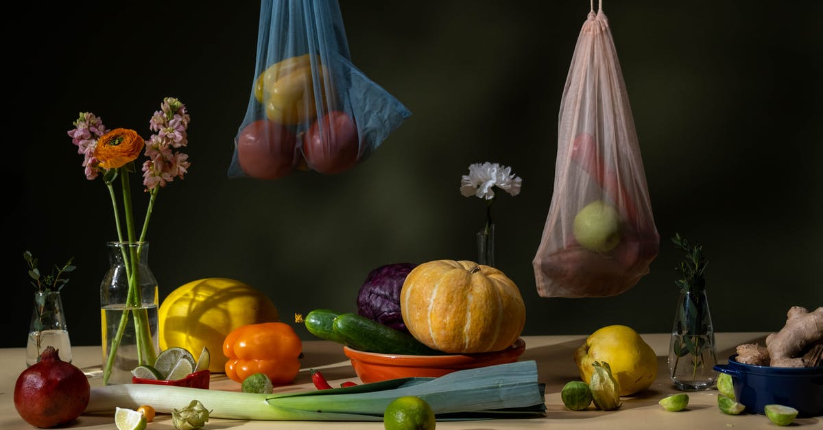 Bitter Cucumbers - Fresh Fruits and Vegetables on the Table