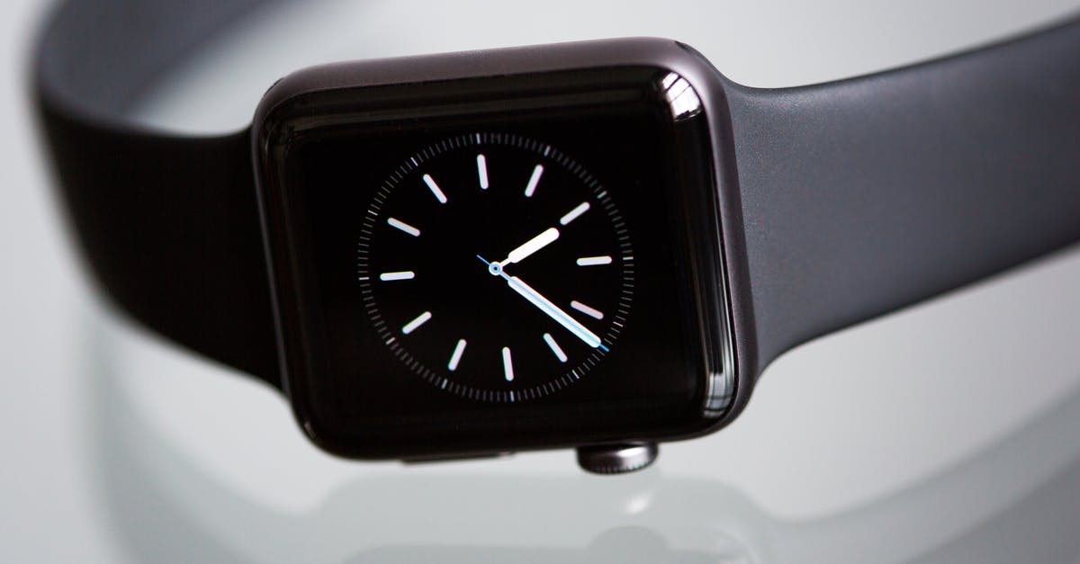 Black apple crumble! - Black Apple Watch With Black Sports Band