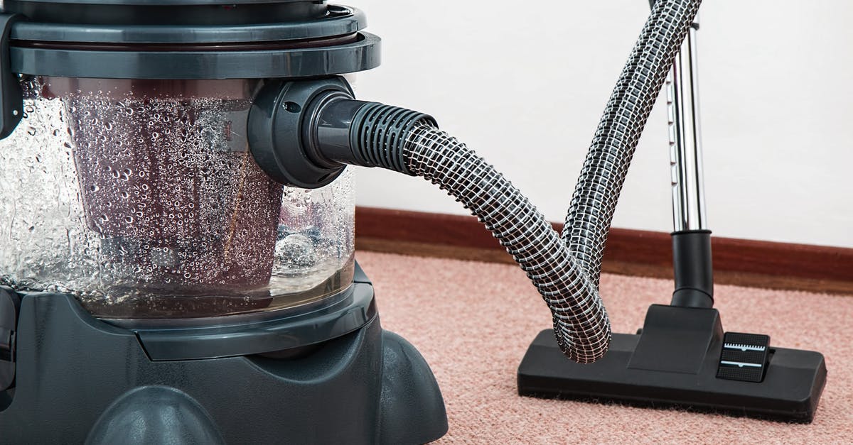 blanch after vacuum seal? - Black and Red Canister Vacuum Cleaner on Floor