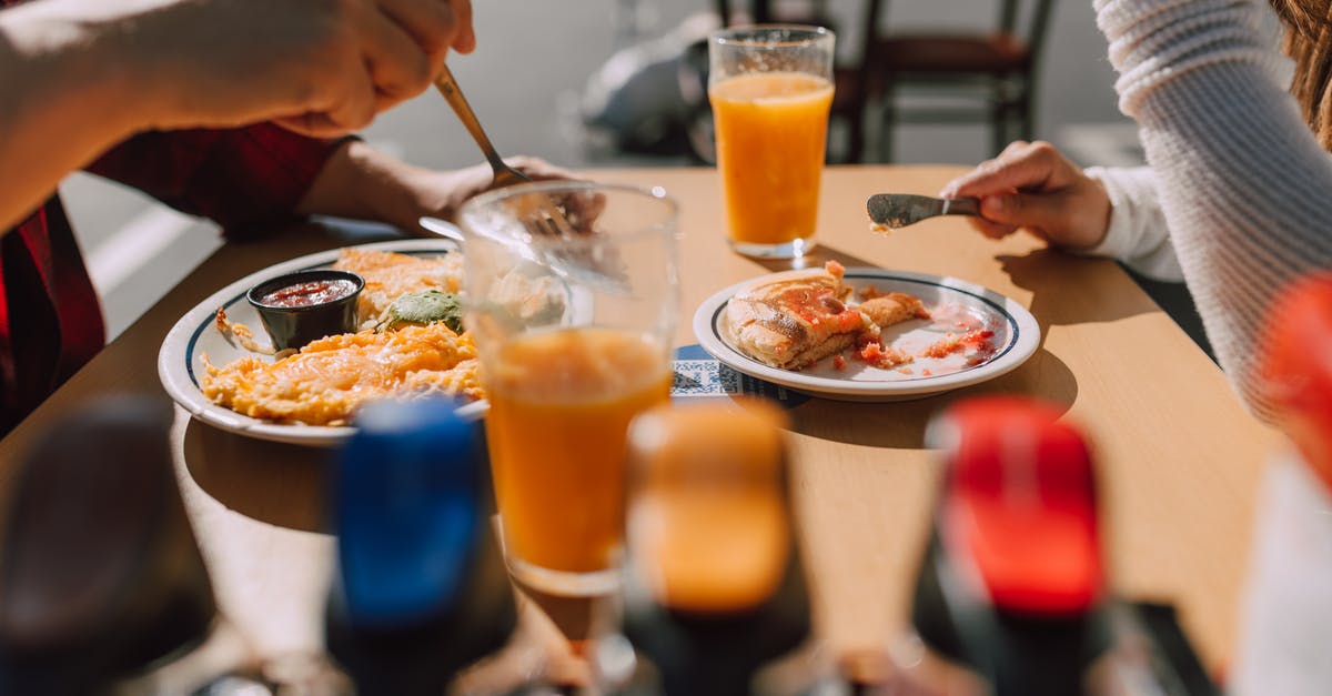 Blending eggs for omelette? - People Eating Together 