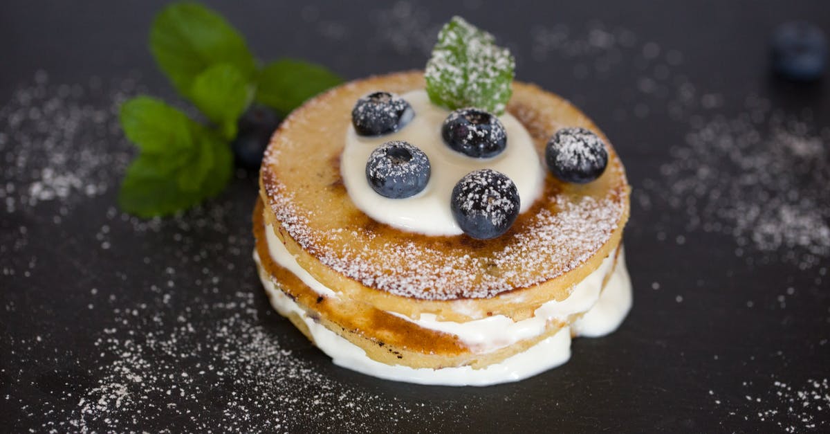 Boxed pancake mix - Allpurpose or Cake Flour? - Brown and White Biscuit