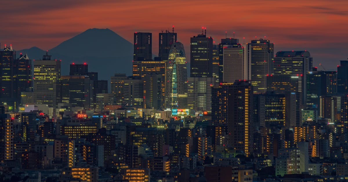 Bread too dense - Skyscrapers and a Volcano at Dusk