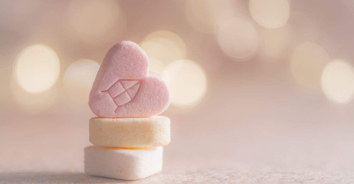 Bringing out flavour in food [closed] - Three Beige, Yellow, and Pink Heart Marshmallows