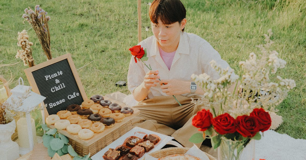 Brownies without egg - Woman in White Long Sleeve Shirt Sitting on Green Grass Field