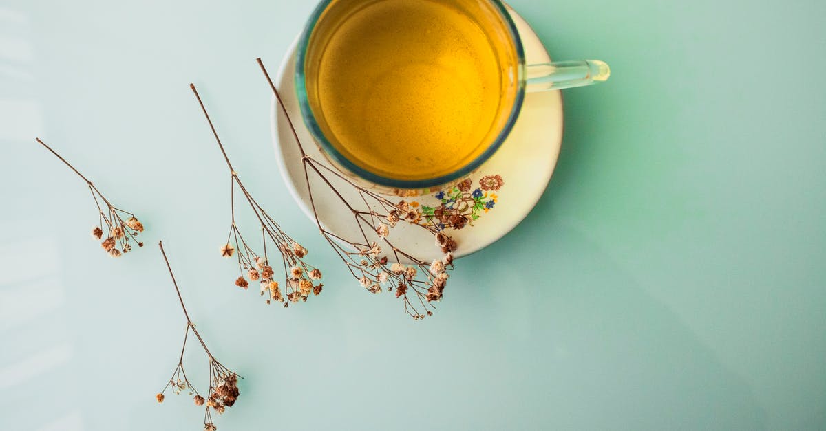 Bugs in loose leaf tea [duplicate] - White and Green Floral Ceramic Teacup With Saucer