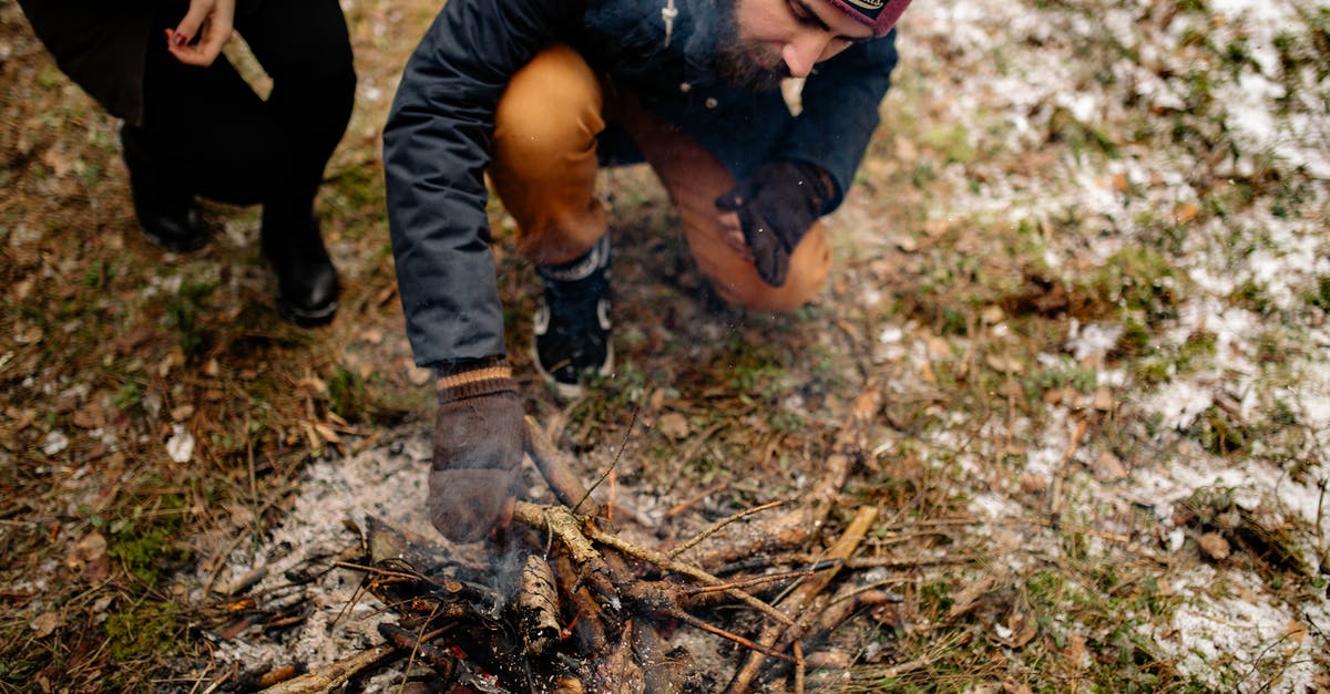 Buttermilk Fudge not setting - Man in Black Jacket and Red Knit Cap Sitting on Brown Dried Leaves