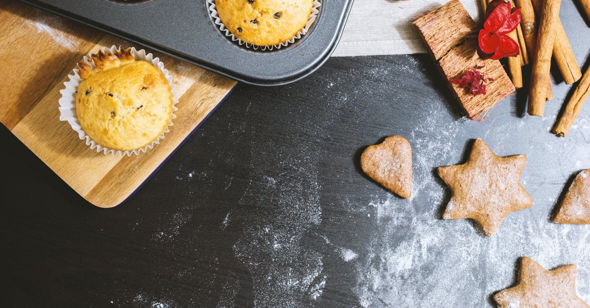 cake baking problem (white lumps of flour) - Assorted Cookies