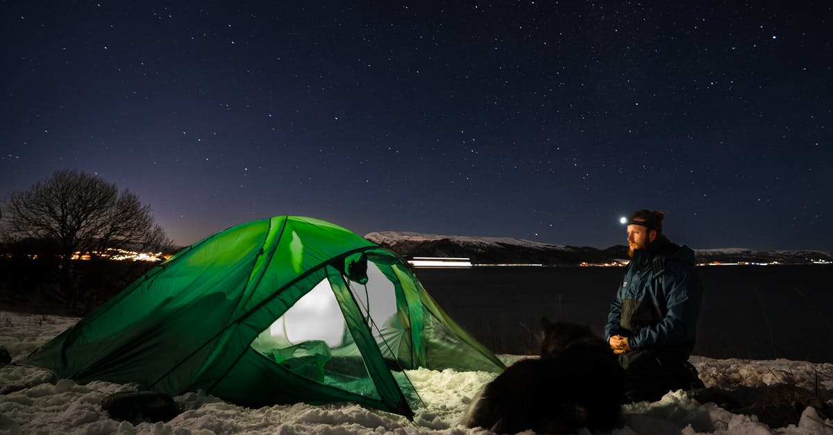 Camping with tofu - Winter camping