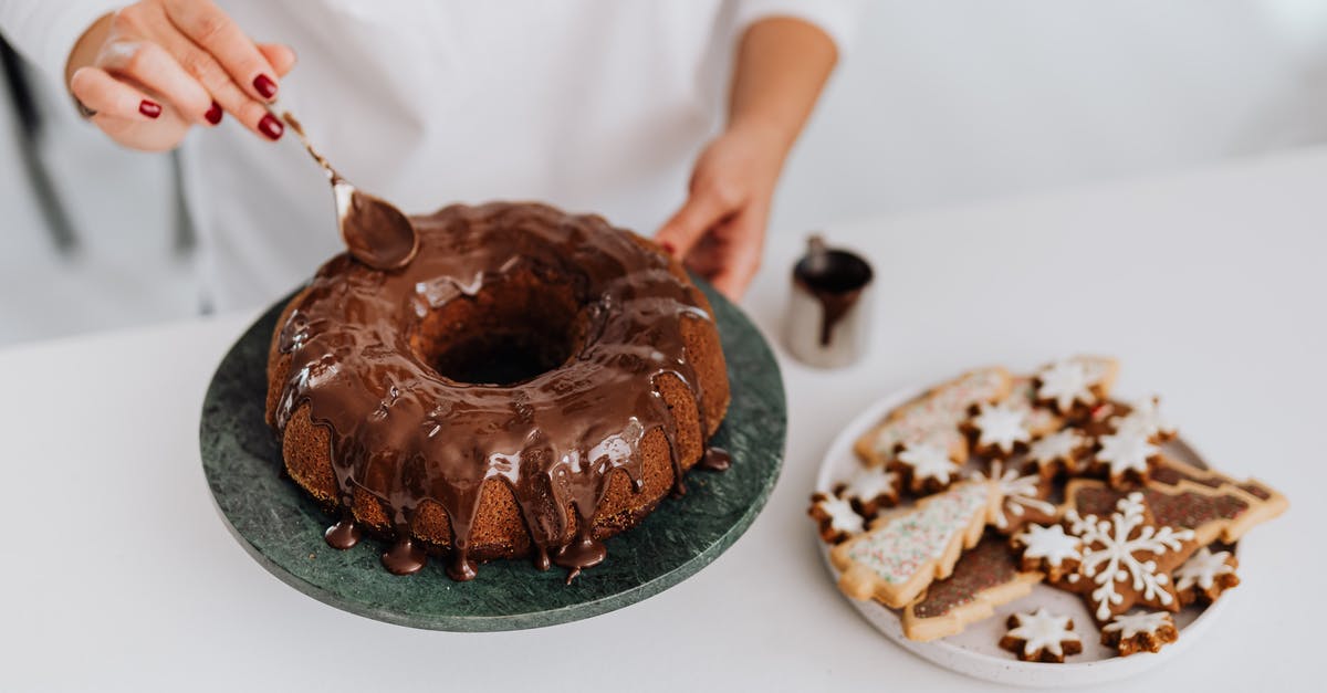 Can a semisweet chocolate be substituted with a belgian chocolate? - Person Holding Green and Brown Cake