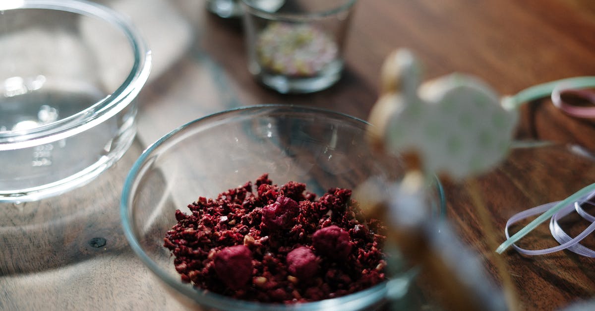 Can cooking or processing generate more natural sugars? - Red and Green Beads in Clear Glass Bowl