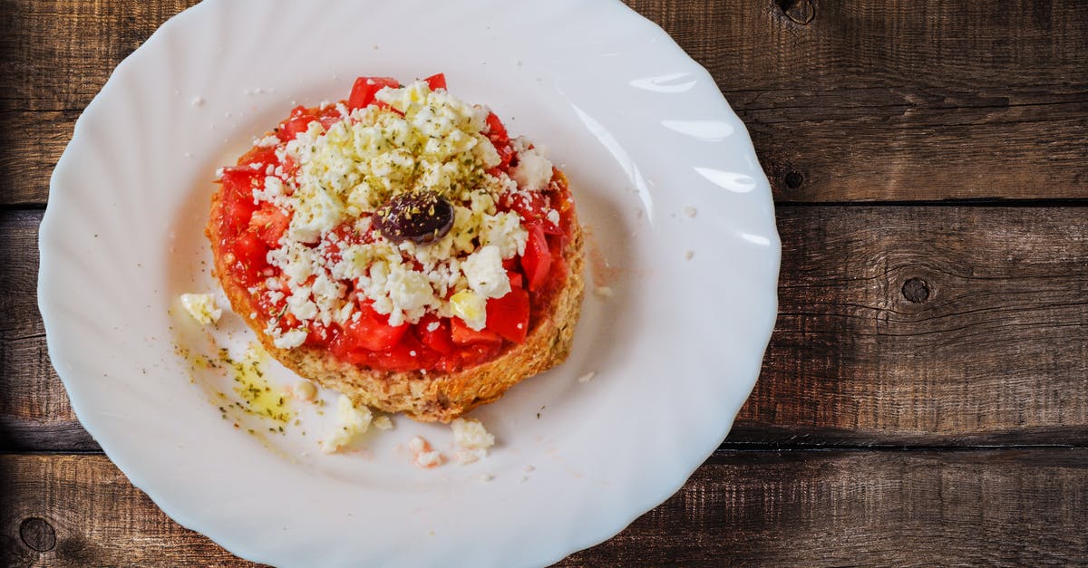 Can crumbled feta cheese last almost a year? - Pastry With Cream in Ceramic Saucer