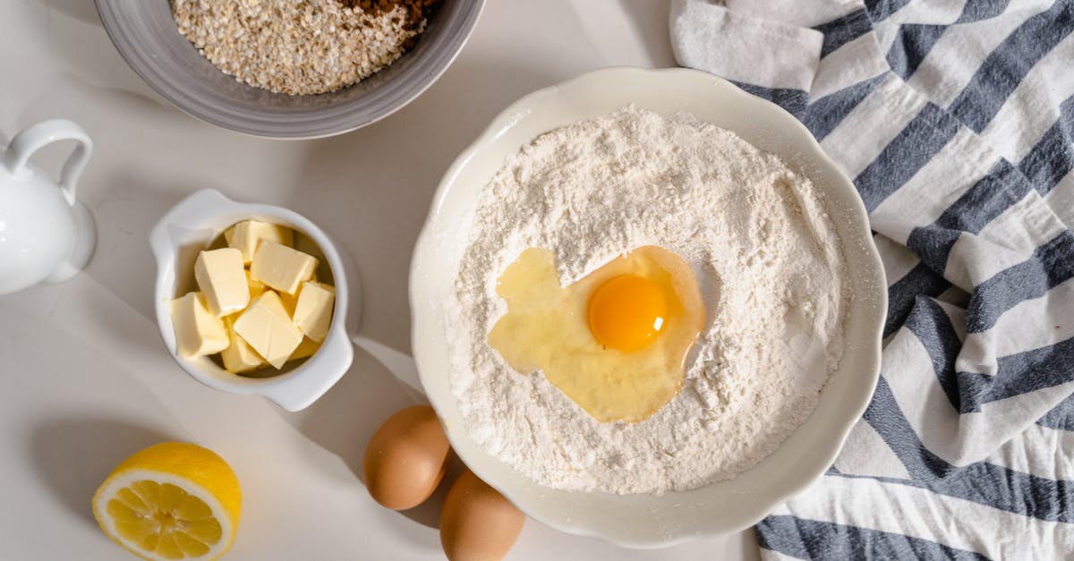 Can ghee replace butter in lemon curd? - Flatlay Shot of Raw Ingredients