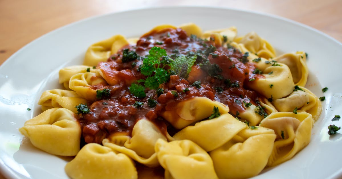 Can I cook pasta without heating it up... ever? - Close-Up Photo of Tortellini