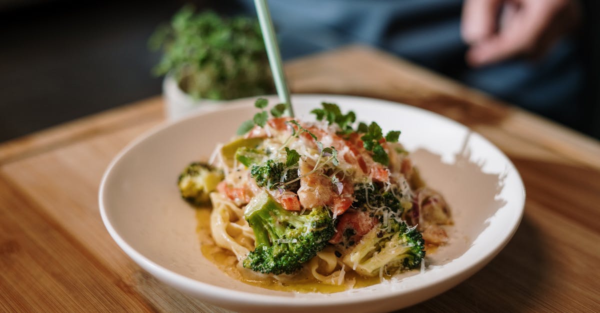 Can I cook pasta without heating it up... ever? - Pasta Dish on White Ceramic Plate