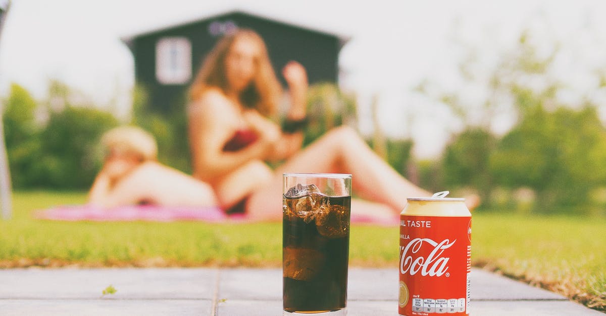 Can I cool my toffee in the fridge? - Coca-cola Can and Drinking Glass Filled With Coke