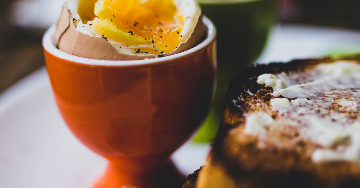 Can I cream butter, sugar and eggs ahead of time - Egg on a Ceramic Cup