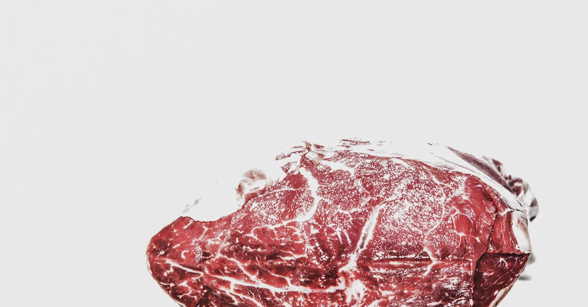 Can I freeze raw liver and meat? - Raw Beef Meat on White Background