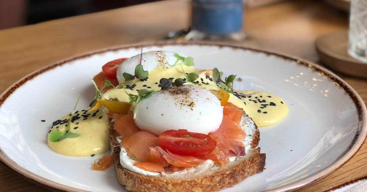 Can I thaw salmon directly in water? - Bread With Tomato and Green Vegetable on White Ceramic Plate