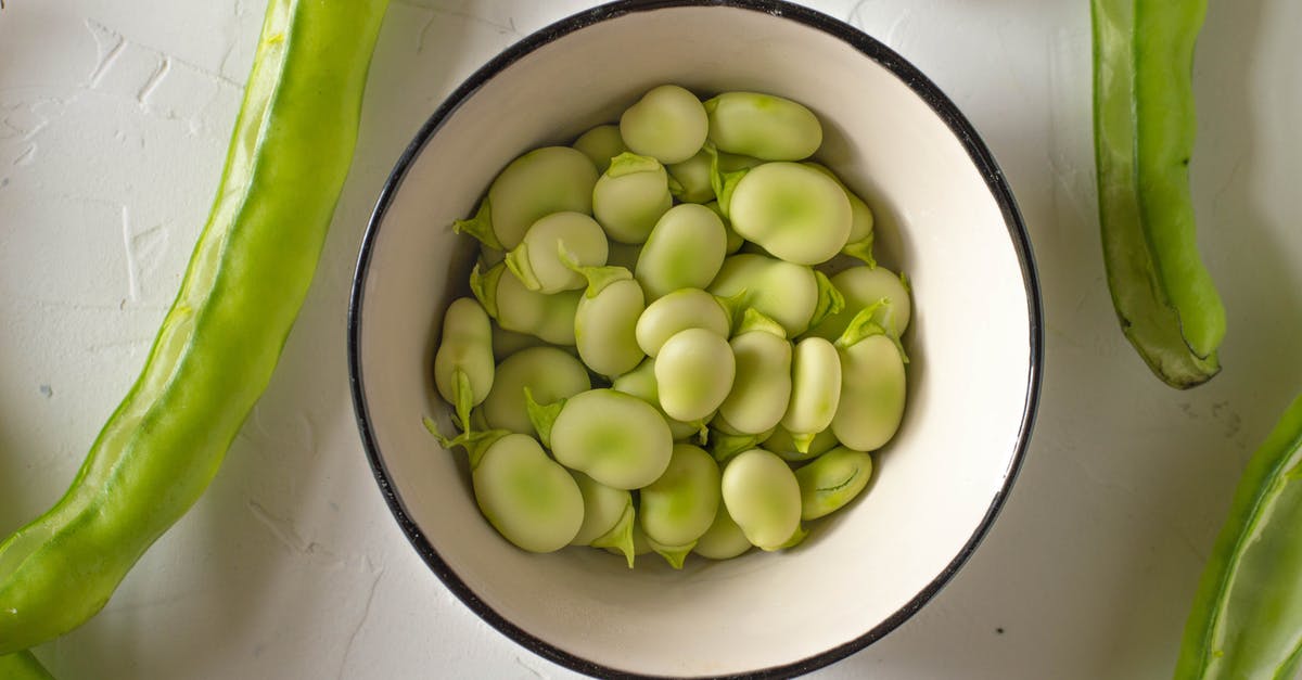Can I use edamame pods to make a vegetable broth? - Close-Up Photo of Green Beans in a Bowl