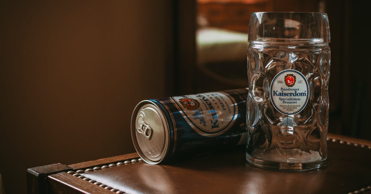 Can I use flavored beers in beer bread? - Tin Can Near Clear Glass Mug