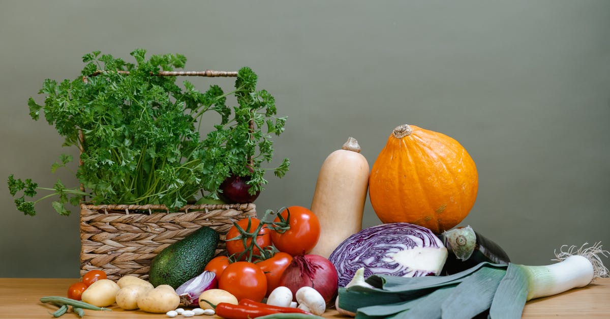 Can I use pumpkin for spaghetti squash? - Variety of Fresh Vegetables on a Wooden Table