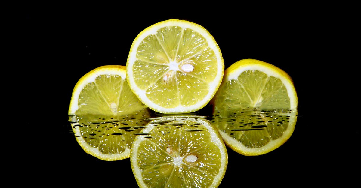 Can I use "spent" lemons (juiced) to preserve? - Three Sliced Lemons