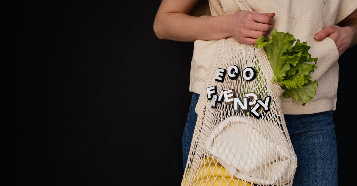 Can mashed bananas be bagged and then frozen? - Person Carrying a String Bag