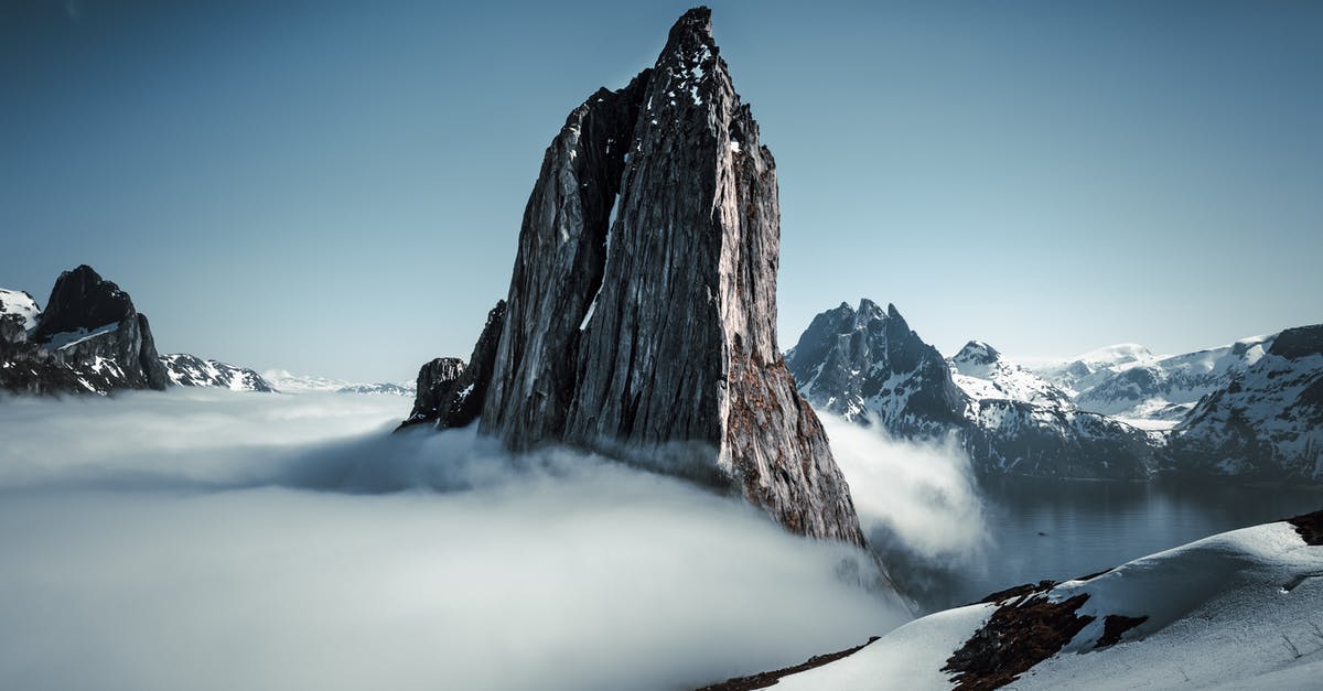 Can nuts be frozen and for how long? - Aerial Photography of a Snowy Mountain