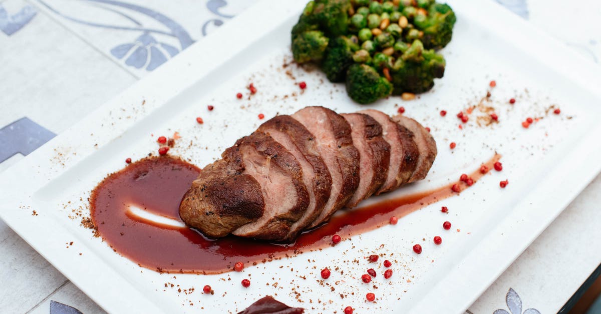 Can pork and beef be thawed in water together? - Food Arrangement in a Rectangular White Plate Close-up Photography