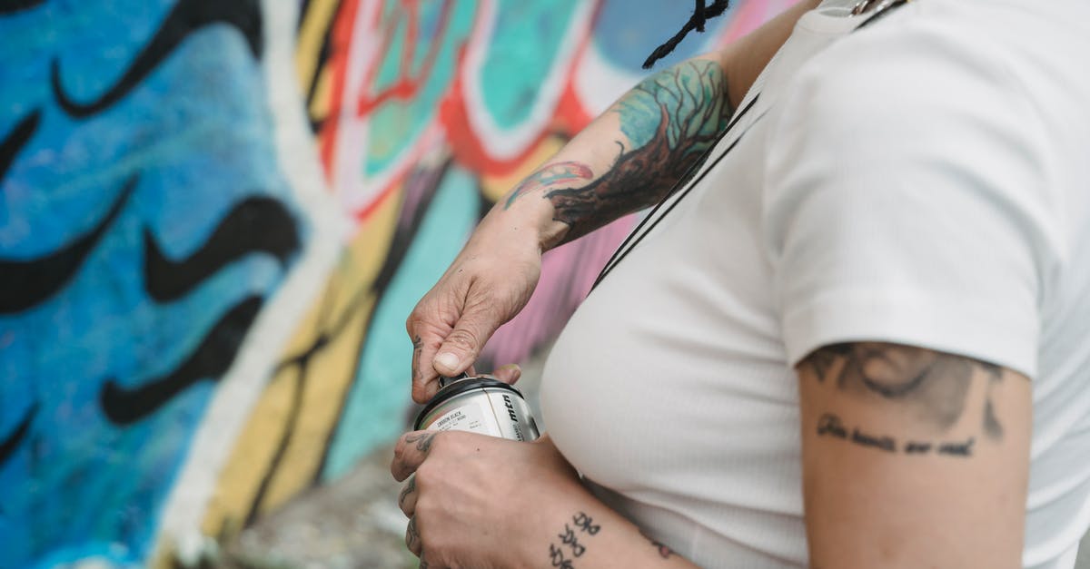 Can quickbread be prepared in advance? - Unrecognizable woman opening spray can