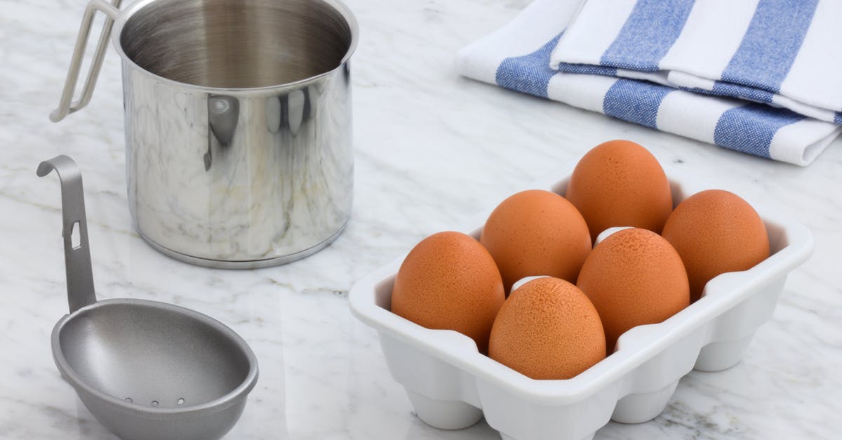 Can raw eggs be frozen? - Tray of Poultry Egg