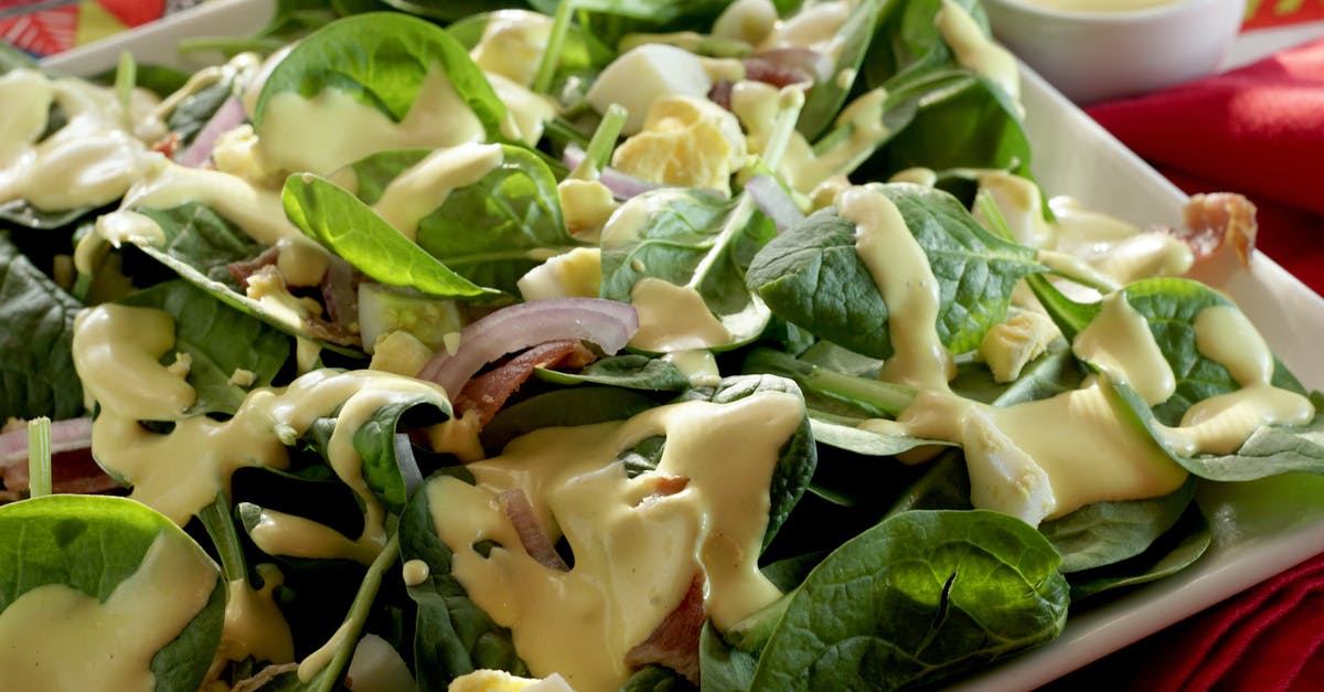 Can salad dressing be made with coconut oil? - Close-Up Photo Of Salad