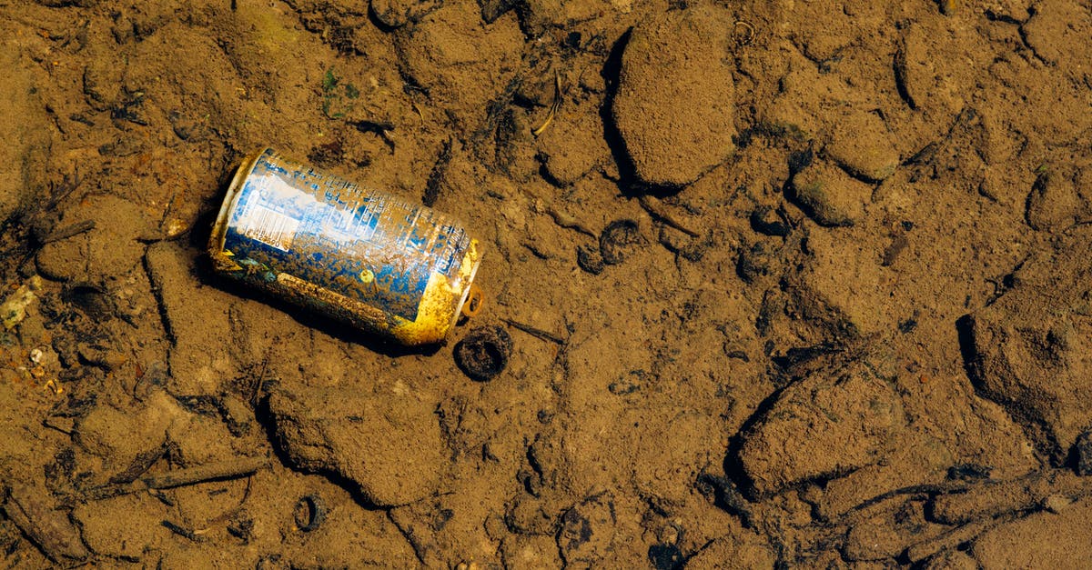 Can texture affect taste? - Blue Labeled Can on Sand