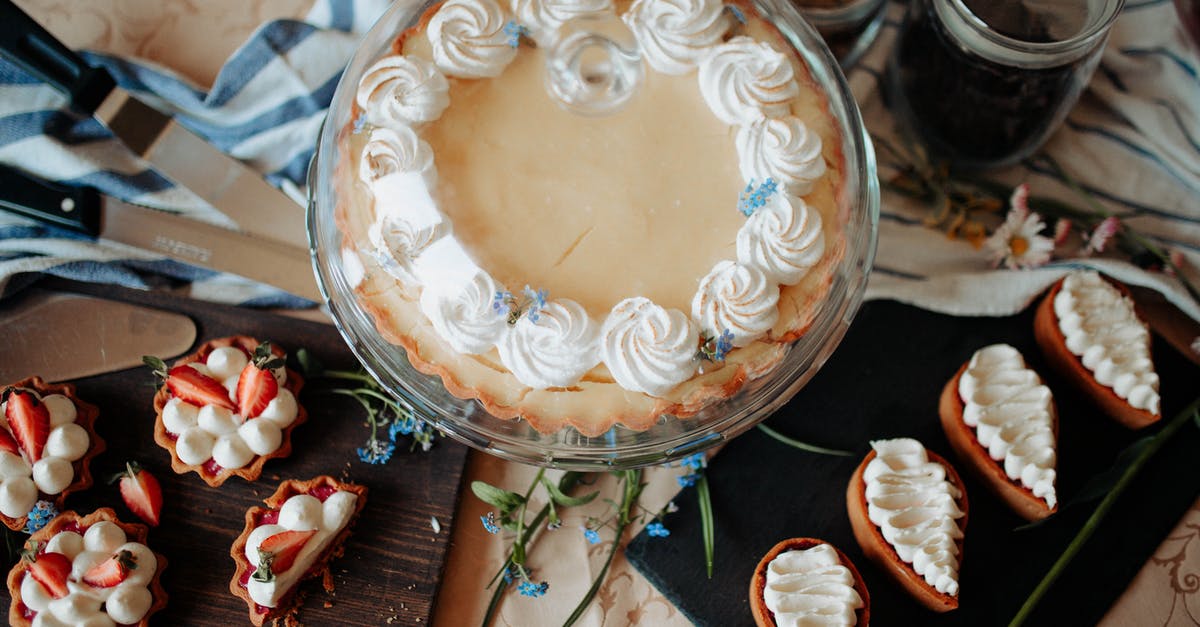 Can you cover an angel food cake with fondant? - Cake under glass cover near cupcakes