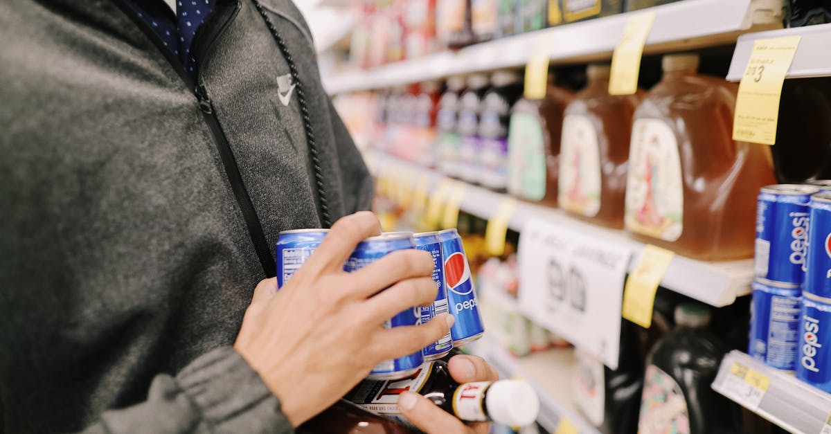 Can you identify these items? - A Person Buying From a Grocery