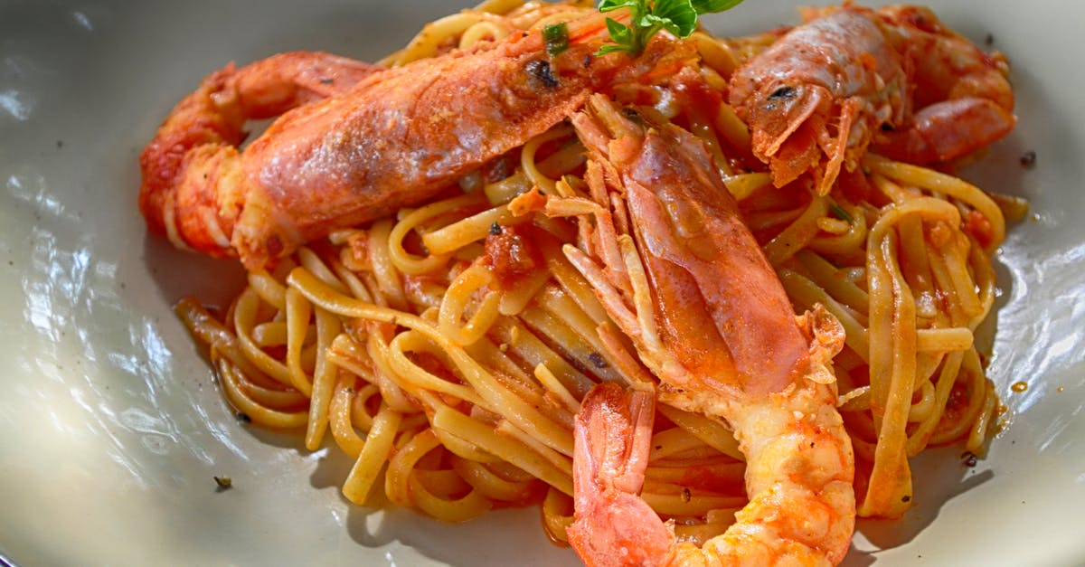 Can you interchange oil and butter in emulsified sauces? - Cooked Shrimp With Noodles