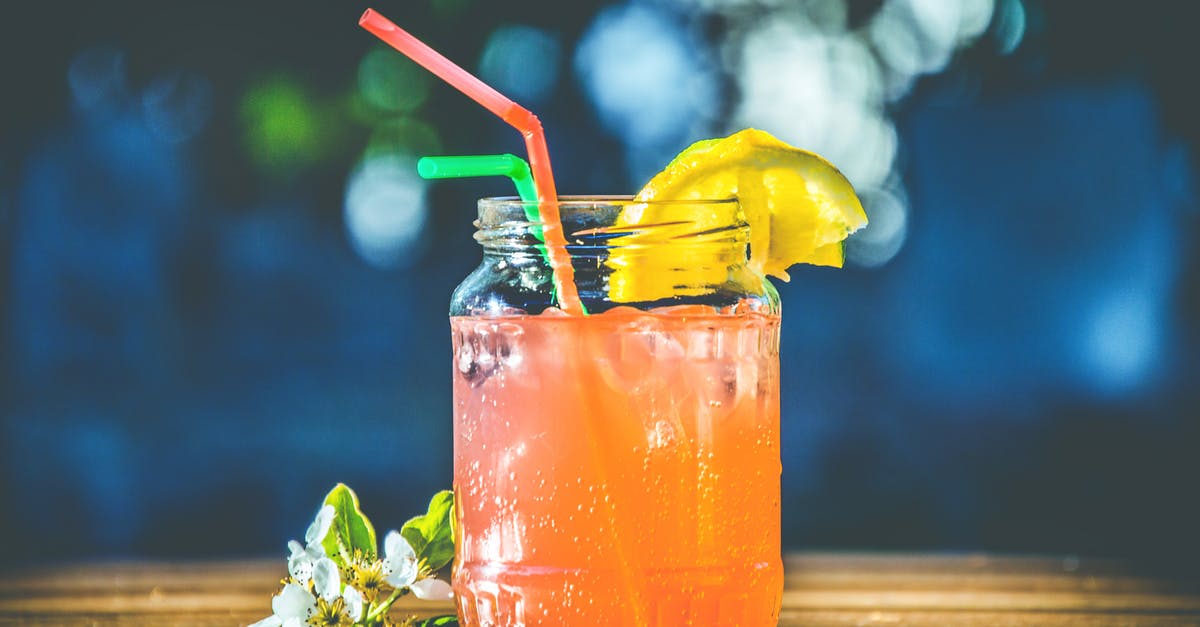 Can you make orange juice with a blender? - Pink Liquid on Glass