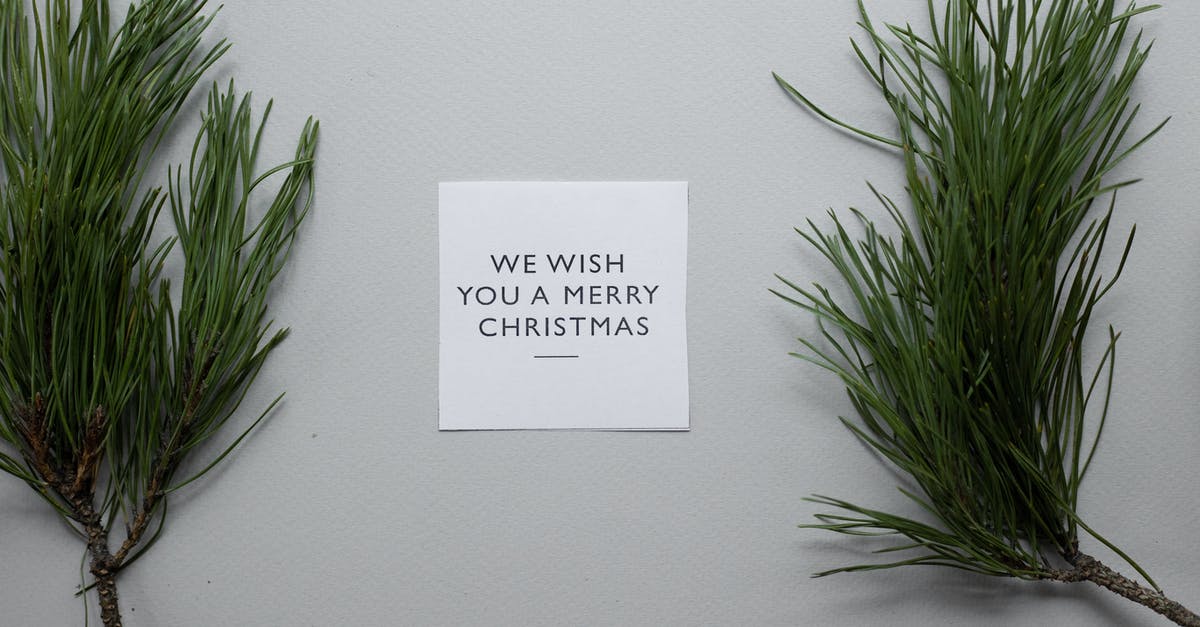 Can you replace stout with Wychwood King Goblin in Christmas pudding? - Top view composition of We Wish You A Merry Christmas inscription on white paper sheet on table with spruce twigs on gray background