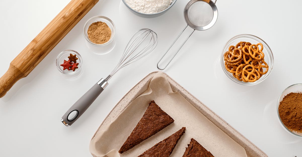 Can you use baking powder in a breading? - Top View of Baking Tools and Cookies on a Tray 