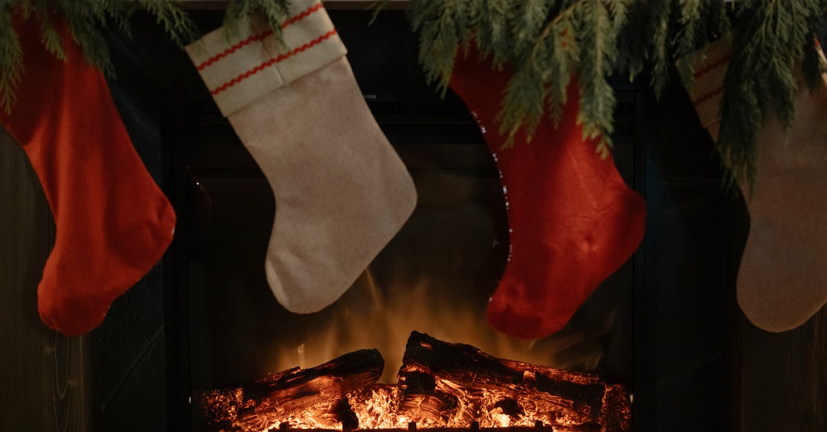 Can you warm biga in a microwave? - Christmas Socks Hanging at a Fireplace