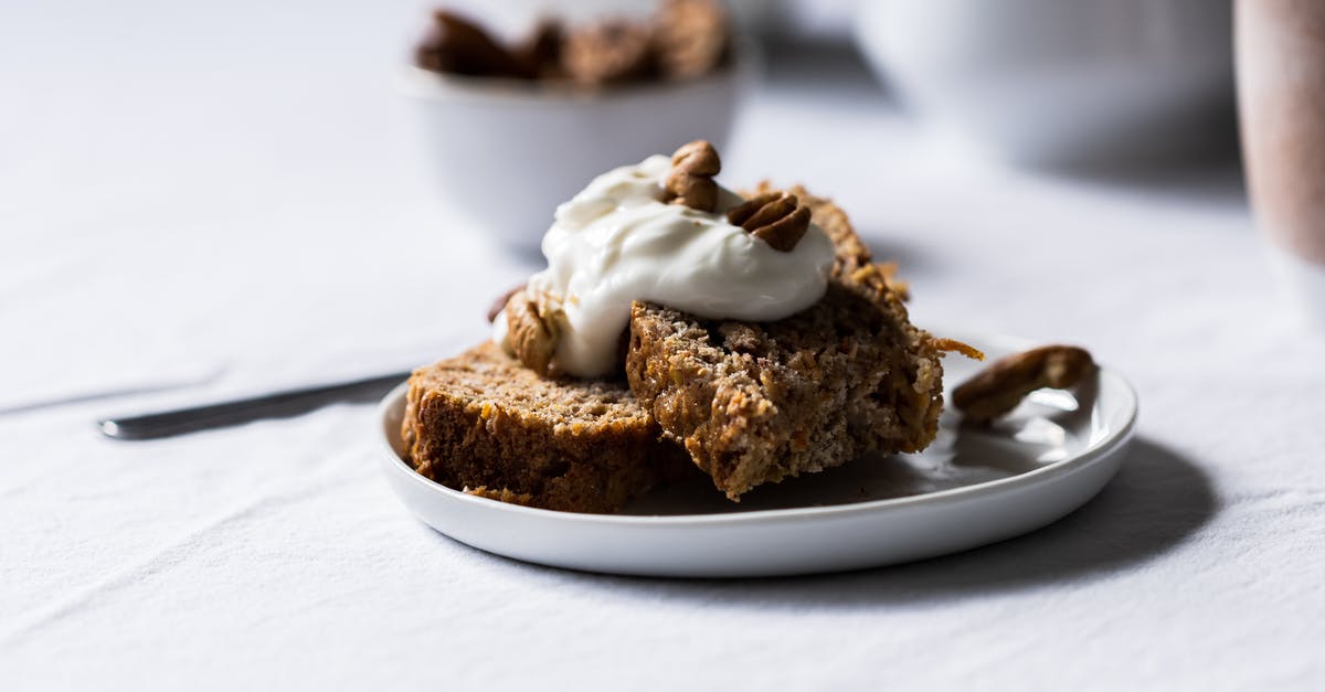 Carrot Pie: custard or stew? - A Yummy Dessert on Plate