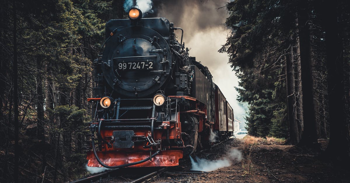 Cast Iron and Smoke - Train in Railway