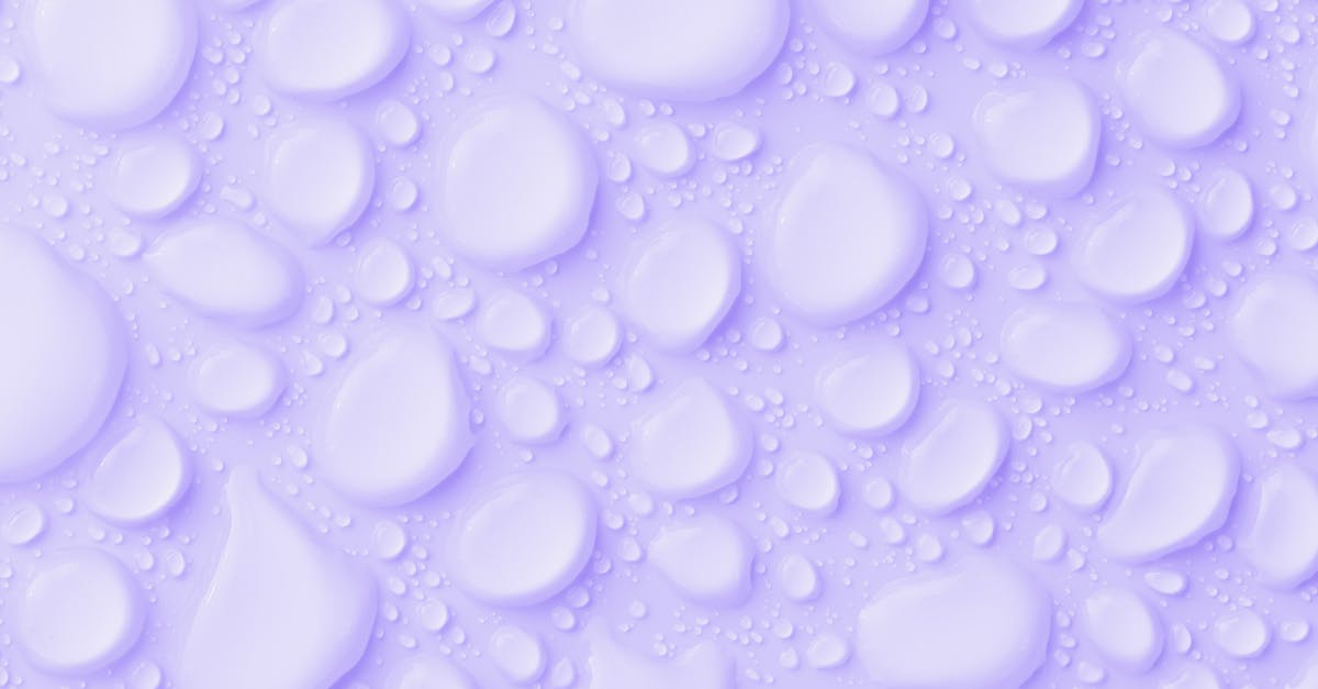 Cezve doesn't leak with cold water in it, leaks after heating - Waterdrops On Purple Background