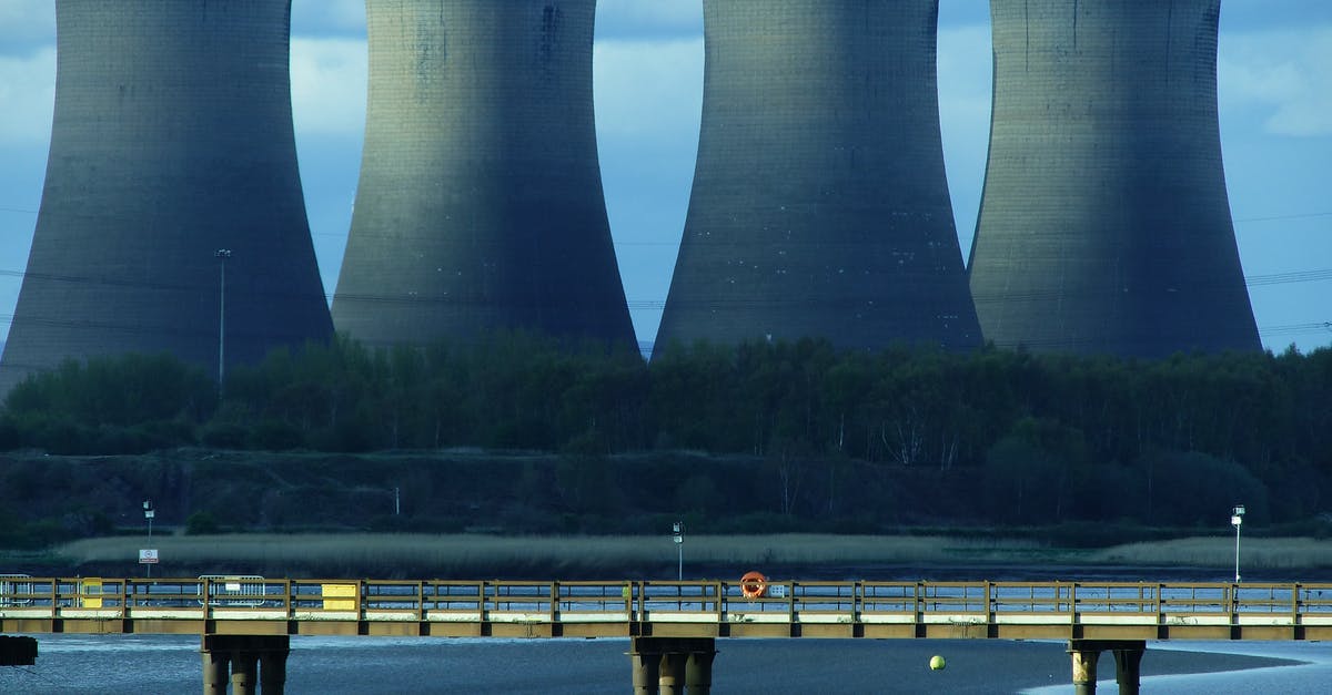 Changing Sous Vide water - Landscape Photography of Cooling Tower