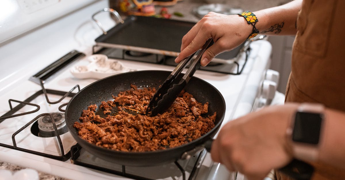 Chicken carne asada marinade - A Person Cooking while Holding a Pan and Tongs