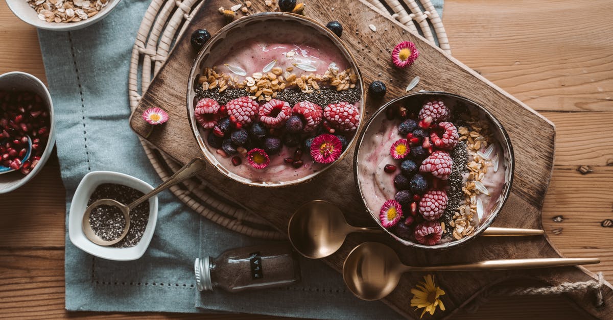 Chop nuts before or after toasting? - Photo Of Fruits And Smoothie On A Bowl